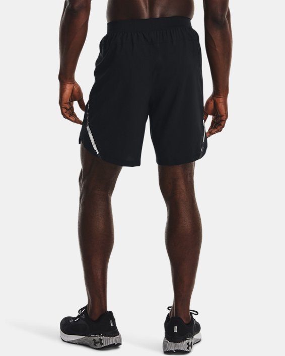 Men's UA Launch SW 7'' Run Anywhere Shorts, Black, pdpMainDesktop image number 1